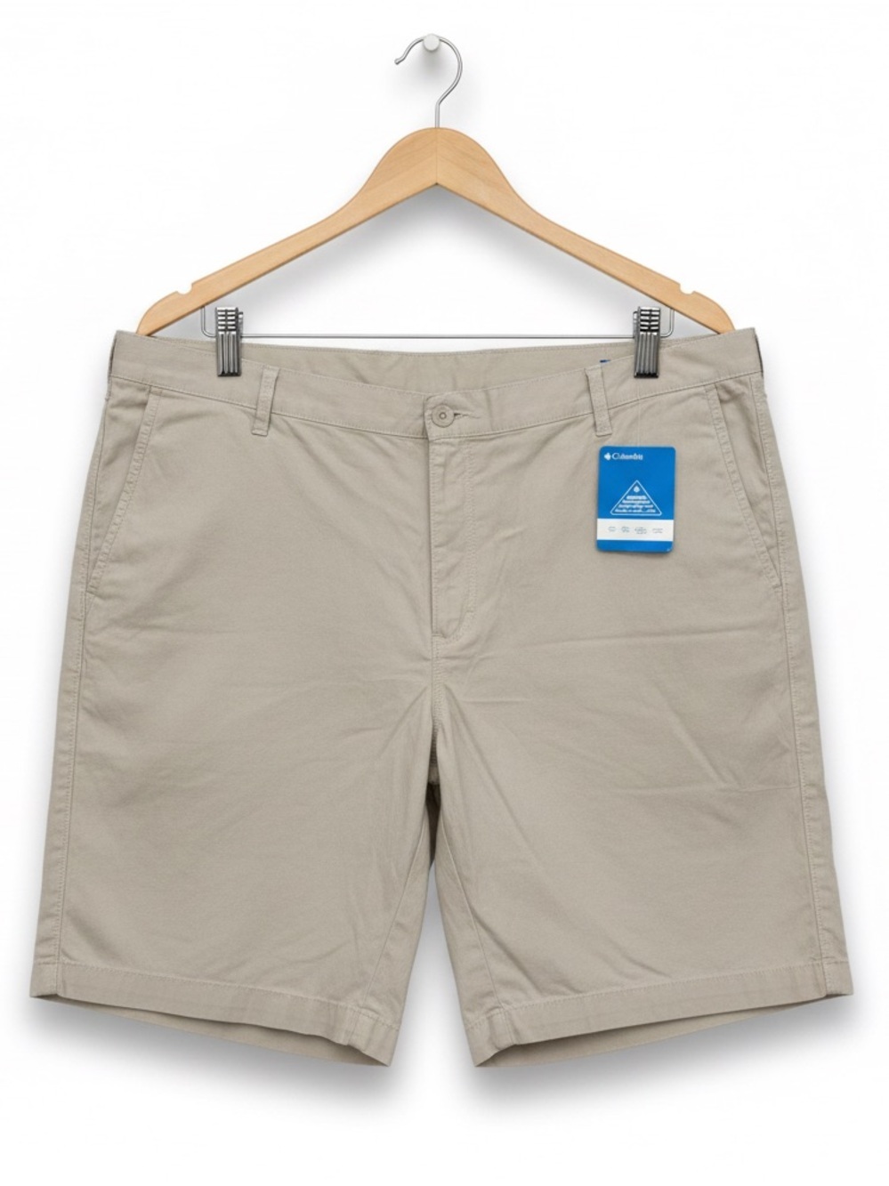 NWT Columbia PFG Bonehead Shorts Men’s 44 Khaki 10” Fishing Cotton Outdoor FM401